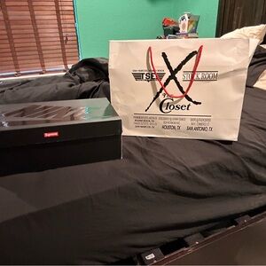 Supreme Black Shoe Box